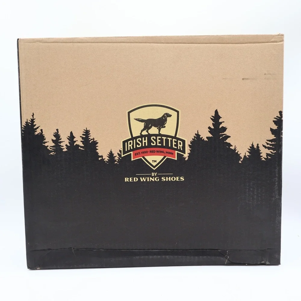 Irish Setter Boots Mens 10.5 D Wingshooter Leather Waterproof 894 9 Inch NIB